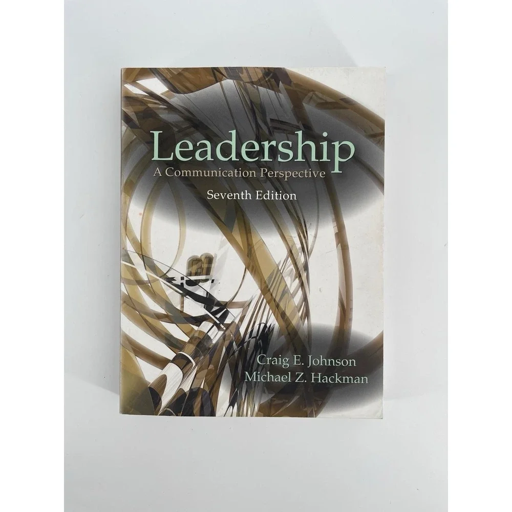 Leadership A Communication Perspective 7th Edition Paperback USA
